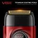 Комплект VGR STEPLERSS PRO 3 IN 1 RED, машинка для стрижки (Clipper), триммер, электробритва