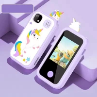 Дитячий фотоапарат H01, PURPLE UNICORN