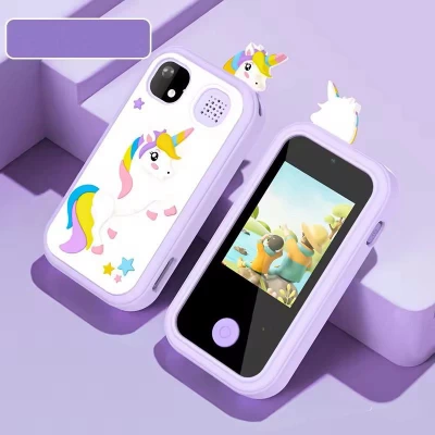 Дитячий фотоапарат H01, PURPLE UNICORN