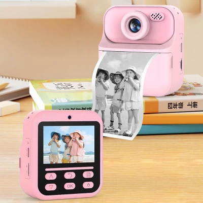 Дитячий фотоапарат миттєвого друку S1, PINK