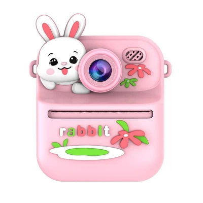 Дитячий фотоапарат миттєвого друку S11, PINK RABBIT Дитячий фотоапарат миттєвого друку S11, PINK RABBIT