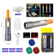 Фонарь CB-X723-TG+3LED, Li-Ion аккумулятор, 3 фильтра, ЗУ Type-C, zoom, Box