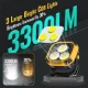 Фонарь кемпинг W891-1-3COB(White+Yellow)+5SMD(Red), Power bank, 2x18650, ЗУ Type-C, магнит, крюк