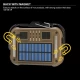 Фонарь кемпинг TZD-01-COB(White+Yellow+Red+Blue)-PRO, Power Bank, Li-Ion акк., солнечная батарея, ЗУ Type-C, магнит, крюк, Box