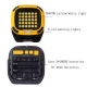 Фонарь кемпинг W893-1-30COB(White+Yellow)+5SMD(Red), Power bank, 2x18650, ЗУ Type-C, магнит, крюк