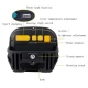 Фонарь кемпинг W893-1-30COB(White+Yellow)+5SMD(Red), Power bank, 2x18650, ЗУ Type-C, магнит, крюк