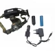 Фонарь налобный 6614-XPG, Motion Sensor, ЗУ 220/12V, 1x18650