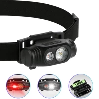 Фонарь налобный 6670-COB(White)+SMD(Red), ЗУ Type-C, 1x14500, Box Фонарь налобный 6670-COB(White)+SMD(Red), ЗУ Type-C, 1x14500, Box