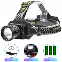 Фонарь налобный NIGHT VISION FLUORESCENCE BL-T701D-TG, Motion Sensor, 3x18650, Power Bank, ЗУ Type-C, zoom, Box Фонарь налобный NIGHT VISION FLUORESCENCE BL-T701D-TG, Motion Sensor, 3x18650, Power Bank, ЗУ Type-C, zoom, Box