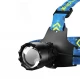 Фонарь налобный BL-25CC-P360, 3x18650, Power Bank, ЗУ Type-C, zoom, Box