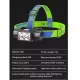 Фонарь налобный LG-07-LM(WHITE)+LM(YELLOW)+SMD(RED), Motion Sensor, Li-Ion аккум., ЗУ Type-C