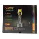 Аккумуляторная машинка для стрижки (clipper) VGR V-885C GOLD, 10 насадок, LED display