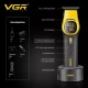 Триммер VGR V-885T GOLD, 4 насадки, LED display