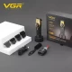Триммер VGR V-885T GOLD, 4 насадки, LED display