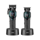 Комплект VGR 2 в 1 V-886 S2 BLACK, аккумуляторная машинка для стрижки (clipper) и триммер