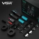 Комплект VGR 2 в 1 V-886 S2 BLACK, аккумуляторная машинка для стрижки (clipper) и триммер