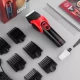 Аккумуляторная машинка для стрижки животных VGR V-208 RED, 6 насадок, LED display