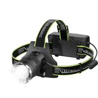 Фонарь налобный A42-GT, 2x18650, ЗУ Type-C, zoom