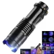 Фонарь K11-395UV, 1хАА/1x14500, 1 РЕЖИМ, zoom, зажим