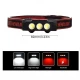 Фонарь налобный BL-2119C-3COB(White+Red), 1х18650, ЗУ Type-C, Box Фонарь налобный BL-2119C-3COB(White+Red), 1х18650, ЗУ Type-C, Box