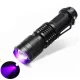 Фонарь K11-395UV, 1хАА/1x14500, 1 РЕЖИМ, zoom, зажим