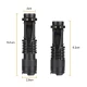 Фонарь K11-395UV, 1хАА/1x14500, 1 РЕЖИМ, zoom, зажим