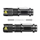 Фонарь K11-395UV, 1хАА/1x14500, 1 РЕЖИМ, zoom, зажим