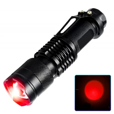 Фонарь K11-XPE(Red), 1хАА/1x14500, 1 РЕЖИМ, zoom, зажим Фонарь K11-XPE(Red), 1хАА/1x14500, 1 РЕЖИМ, zoom, зажим