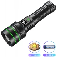 Фонарь BL-TK-X1-TG-60W, 1x26650, Power Bank, ЗУ Type-C, zoom, Box Фонарь BL-TK-X1-TG-60W, 1x26650, Power Bank, ЗУ Type-C, zoom, Box
