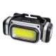 Фонарь налобный HX-T80-COB(White+Red), Waterproof, 1x18650, ЗУ Type-C, магнит, Box