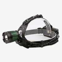 Фонарь налобный Police 2188-T6, 2х18650, zoom, ЗУ microUSB, Box