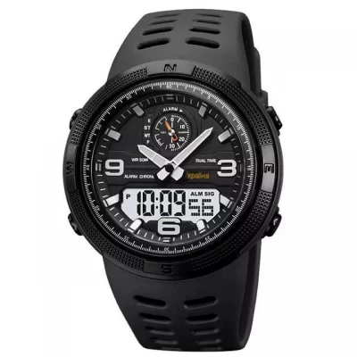 Часы наручные 1655BKWT SKMEI, BLACK-WHITE, UKRAINE