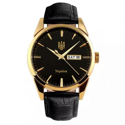 Часы наручные 9073GDBK-B SKMEI, GOLD- BLACK(MEN), UKRAINE