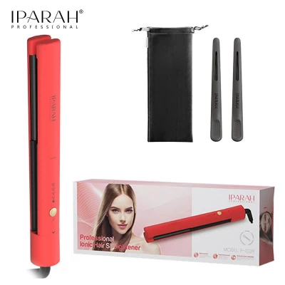 Выпрямитель для волос IPARAH P-103R RED, 4 режима, 160-220°C, керамическое покрытие, 58 W
