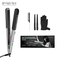Выпрямитель для волос IPARAH P-132B GREY, 170-250°C, керамическое покрытие, LED display, 58 W