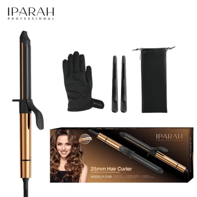 Плойка IPARAH P-210B, 25mm, 80-230°C, керамическое покрытие, 65W