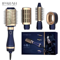 Фен-стайлер IPARAH 4 в 1 P-266B BLUE, 2 режима, 2 уровня температуры, 4 насадки, 1000W Фен-стайлер IPARAH 4 в 1 P-266B BLUE, 2 режима, 2 уровня температуры, 4 насадки, 1000W