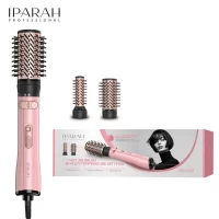 Фен-стайлер IPARAH 2 в 1 P-269 PINK, 2 режима, 3 уровня температуры, 1000-1200W