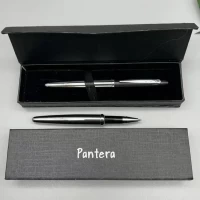 Подарочная ручка Pantera в футляре (хромированная) 090