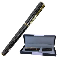Шариковая ручка в подарочном футляре, металлическая LION 255