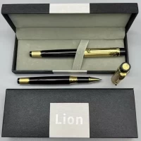 Ручка подарочная в коробке Lion 286