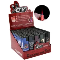 Зажигалка с фонариком (турбо пламя) Орлы 2588-3