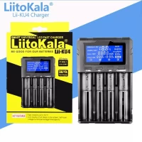 Зарядное устройство LiitoKala Lii-KU4, 18650/ 26650/ 21700/ 32650/ 20700/ 21700/ 16340 Зарядное устройство LiitoKala Lii-KU4, 18650/ 26650/ 21700/ 32650/ 20700/ 21700/ 16340