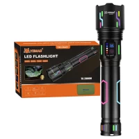 Дальнобойный фонарь YEMAO YM-G640Y, 4000LM, аккумулятор 33140 (15000 mAh), чехол, блок питания Дальнобойный фонарь YEMAO YM-G640Y, 4000LM, аккумулятор 33140 (15000 mAh), чехол, блок питания