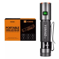 Тактический фонарь YEMAO YM-M52, 1500LM, аккумуляторы 2x14500 (2x1200 mAh)