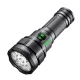 Фонарь YEMAO YM-A9 9LED, 2x26650, Power Bank, ЗУ Type-C, колпачек, 3 фильтра Фонарь YEMAO YM-A9 9LED, 2x26650, Power Bank, ЗУ Type-C, колпачек, 3 фильтра
