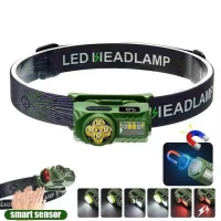 Налобный фонарь YEMAO YM-T614, 380LM, аккумулятор 700 mAh, с красным светом