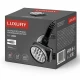 Фонарь налобный Luxury 1898, 13LED, встроенный аккумулятор, ЗУ 220V