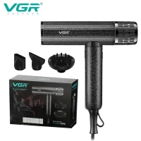 Фен профессиональный VGR V-640HD, 3 уровня обдува, 4 уровня температуры, 110000RPM