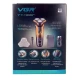 Электробритва VGR V-313 BLUE, роторная, IPX7